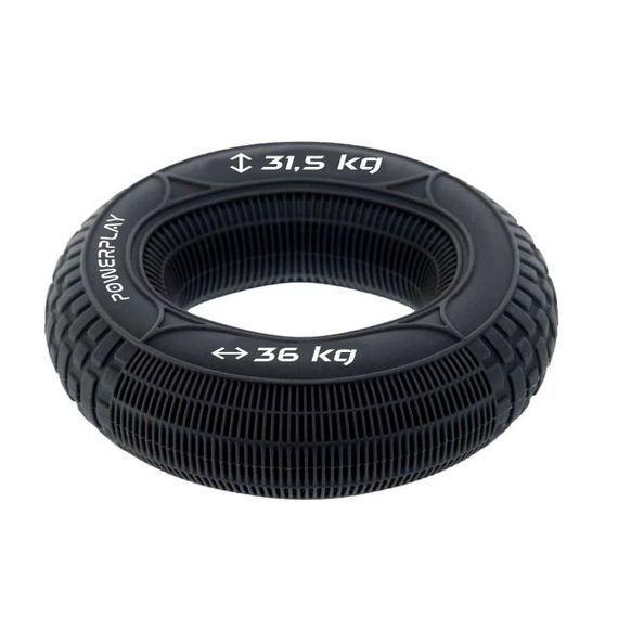 Еспандер кистьовий силіконовий PowerPlay PP-4330 Hand Grip Loops Hard 31.5-36 кг. Чорний | Зображення 2