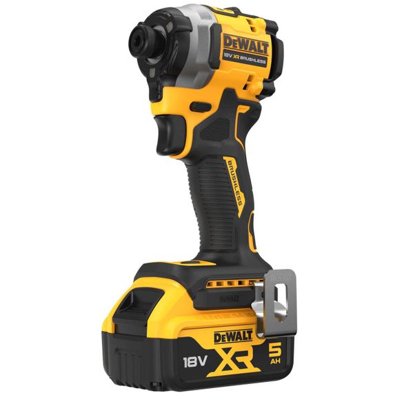 Шуруповерт ударный аккумуляторный бесщёточный 206Нм DeWALT DCF850P2T | Зображення 1