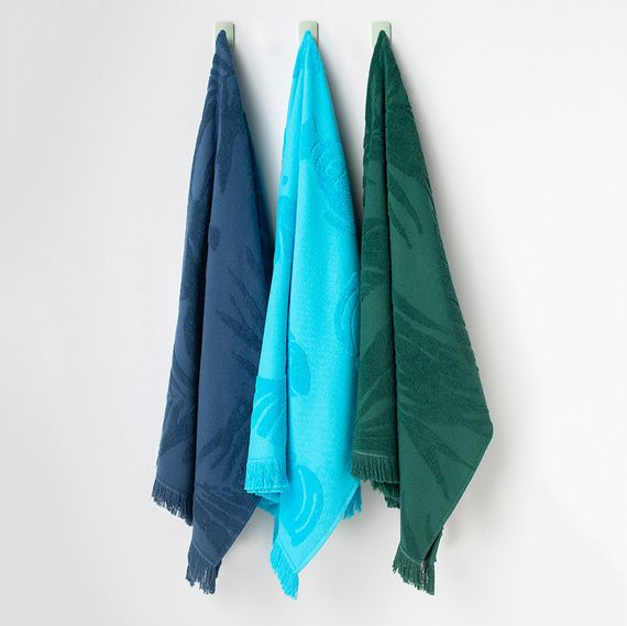 Рушник пляжний жакардовий SoundSleep Hawaii green 100х150 см | Зображення 5