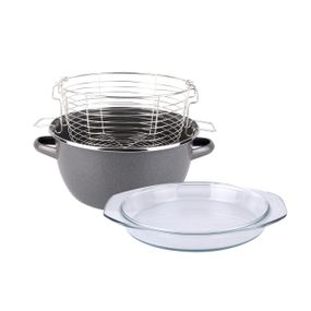 Фритюрниця K2 з кришкою 24 см VITRINOR 5.2 л