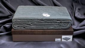 Махровое покрывало Pupilla 220 х 240 см Amazon Antrasit