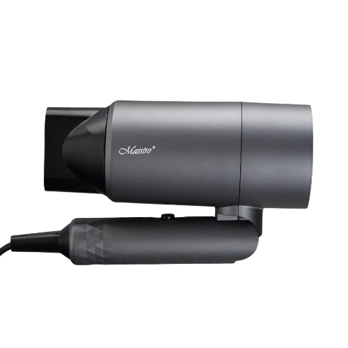 Фен для волосся (дорожній) 1400-1600W (2 швидкості, складна ручка) MR-209 Maestro | Зображення 3