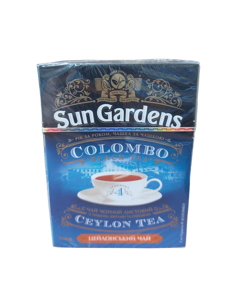 Чай чорний і зелений Sun Gardens Colombo 100 г.
