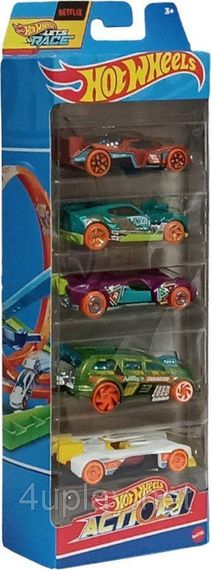 Hot Wheels Action Подарочный набор из 5-ти машинок Хот Вилс Экшн | Зображення 3