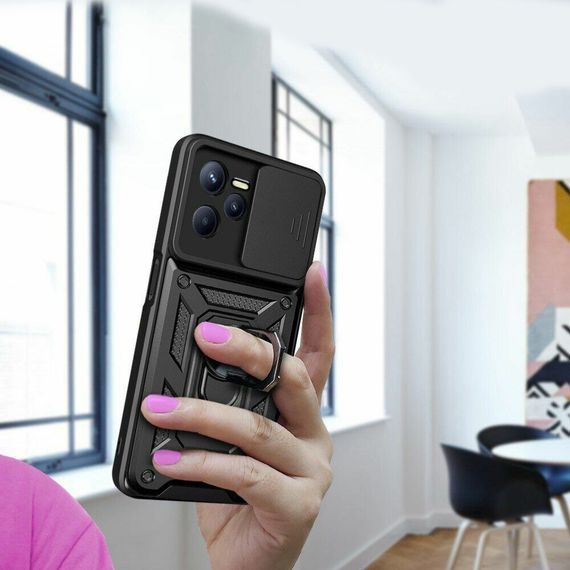 Чохол Defender з захистом камери для Narzo 50A Prime / Realme C35 колір Синiй | Зображення 3