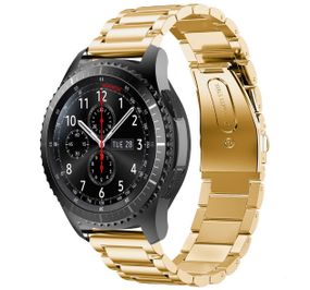 Металлический ремешок Primo для часов Samsung Gear S3 Classic SM-R770/Frontier RM-760 - Gold