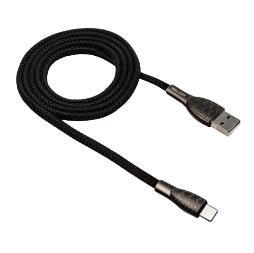 Кабель USB Type-C WALKER C910 3,1А 1м чорний