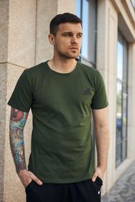 Футболка Adidas хакі (8859533664)