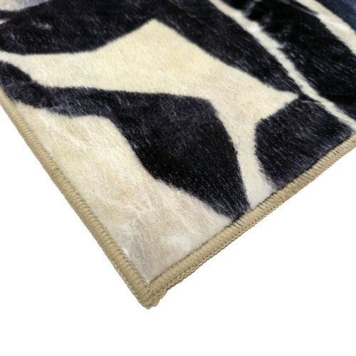 Килимок універсальний для підлоги Плюш Абстракція 75*150см сірий Дариана | Зображення 1