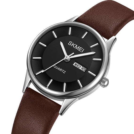 Skmei 2251SIBN Silver-Brown | Зображення 1