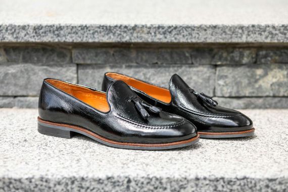 Чоловічі лаковані туфлі IKOS 40 розмір | Зображення 4