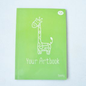 Блокнот 4Profi Artbook "Spoony" giraffe 40 арк. формат B6 902774