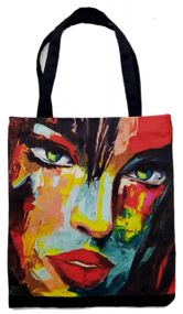 Сумка шопер Гарда  4Profi Fantasy woman portrait   роз. L 29661