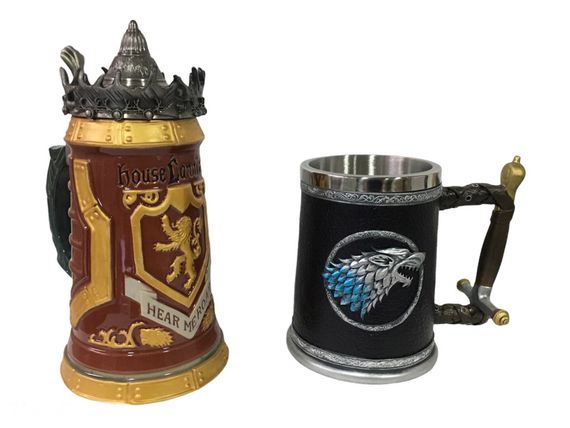 Подарунковий набір Кухоль Game Of Thrones House Lannister і Кухоль Winter Is Coming Stark Будинок Старків