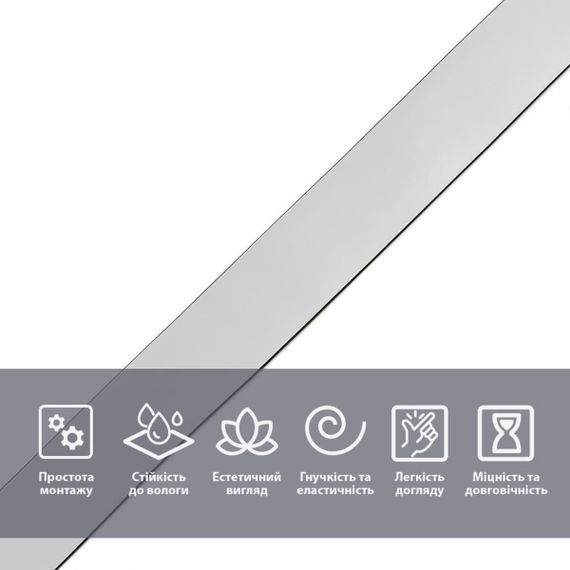 Молдинг 5000х18х1мм Сріблявий SW-00002684 | Зображення 3