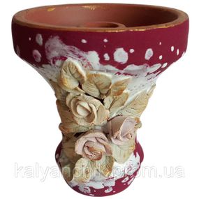 Чаша для кальяну 2x2 Еталон Botany Квітучий оазис