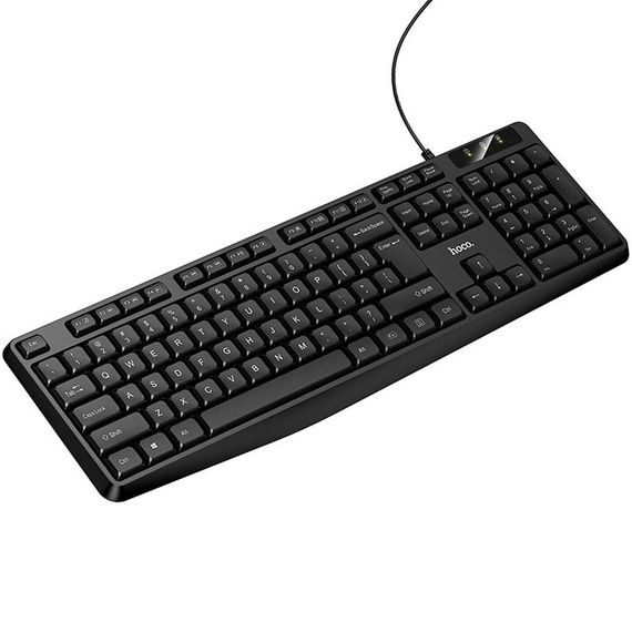 Клавіатура дротова Hoco GM60 Cool (English Version) Black