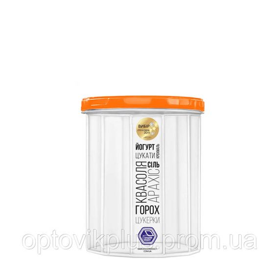 Контейнер-чаша герметичний 0,6л з гвинтовою кришкою