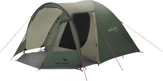 Намет Easy Camp Blazar 400 Rustic Green Палатка чотиримісна для відпочинку на природі Намет похідний