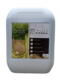 Олія лляна LISSOL 10 л для дерева