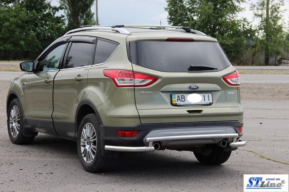 Задня дуга AK002-3 (нерж) для Ford Kuga/Escape 2013-2019 рр | Зображення 1