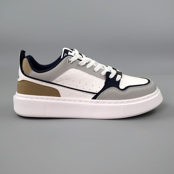 Кеди чоловічі 589562 Білі сірі 40 41 42 43 44