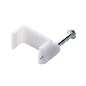 Кабельна кліпса 7*5,5мм плоска 100шт/уп Туреччина APRO