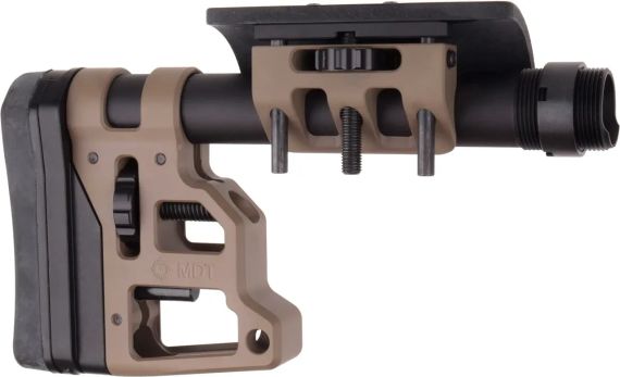 Приклад MDT Skeleton Carbine Stock 9.75. Матеріал - алюміній. Колір - пісочний