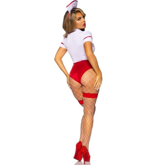Сексуальний костюм медсестри Leg Avenue, S, 2 предмети Sex Aura | Зображення 5