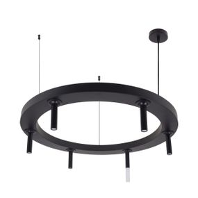 Люстра светодиодная подвесная 20W NW BK (BR-01 688S/4)