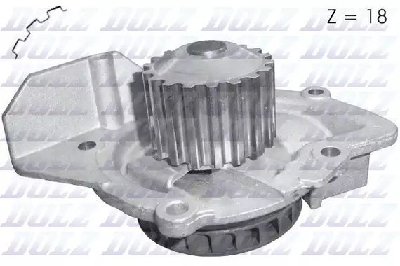Насос водяной CITROEN/FIAT/FORD/PEUGEOT/TOYOTA Jumpy/Scudo/Kuga/Expert/Proace 1,0-2,0 02, DOLZ (C147 | Зображення 2