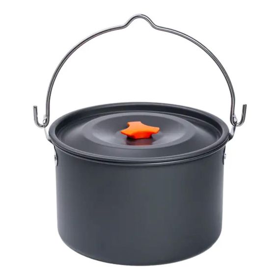 Набор туристической посуды в сумке для похода и кемпинга: кастрюля, сковорода, чайник HP39578C | Зображення 2