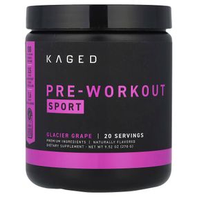 Pre-Workout, Sport 270 g (Glacier Grape)