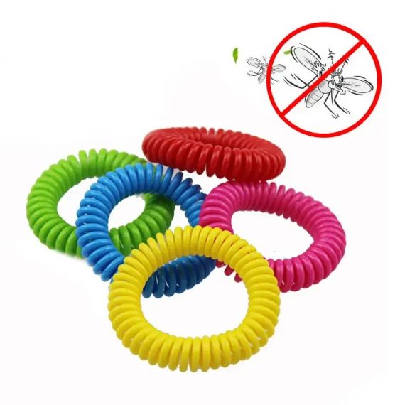Силіконовий браслет - пружинка від комарів та комах з капсулою BallTV-103 | Зображення 1