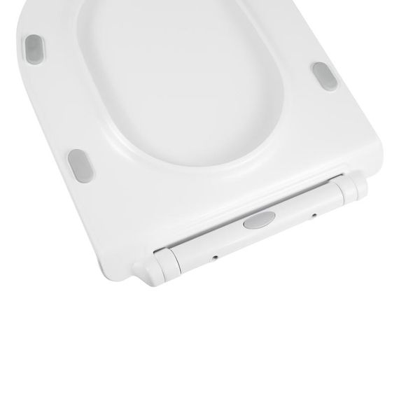 Сидіння для унітазу Qtap Presto з мікроліфтом Slim QT26991217AW | Зображення 4