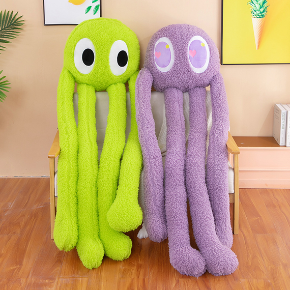 М'яка іграшка-подушка "Octopus" восьминіг Зелений, 200 см | Зображення 4