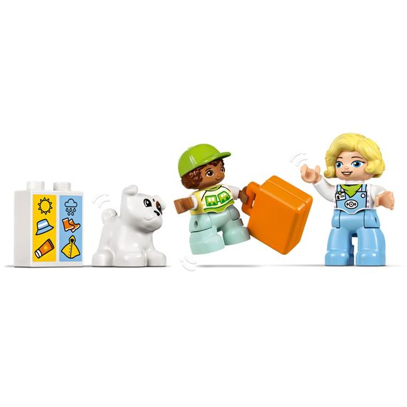 Конструктор LEGO DUPLO Town Інтерактивний пригодницький потяг (10427) | Зображення 5
