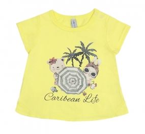 Туника Карибские каникулы, кулир, Smil 12-18м/80-86/24