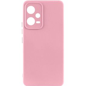 Чехол Silicone Cover Lakshmi Full Camera (AAA) для Xiaomi Poco X5 5G / Redmi Note 12 5G Розовый / Light pink
