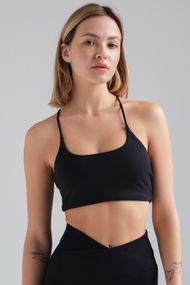 Жіночий Спортивний Топ З Ефектом Push Up Without Fitness Black