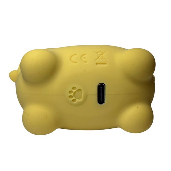 Стимулятор клітора з язичком UNIVIBE Котик, 10 режимів, жовтий Sex Aura | Зображення 7