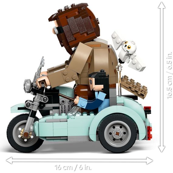 Конструктор LEGO Harry Potter Поїздка Геґріда й Гаррі на мотоциклі (76443) | Зображення 5