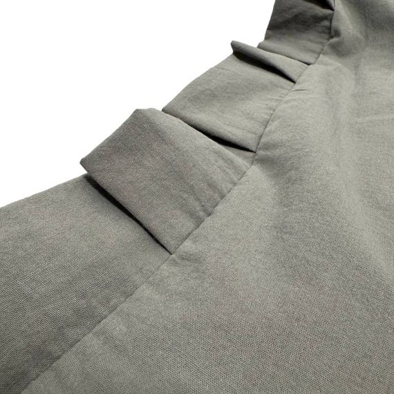 Декоративна наволочка SoundSleep Stonewash Dark Gray 45х45 см з рюшами (94331950) | Зображення 3