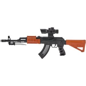 Автомат свето-звуковой ZIPP Toys AK47. Цвет - черный