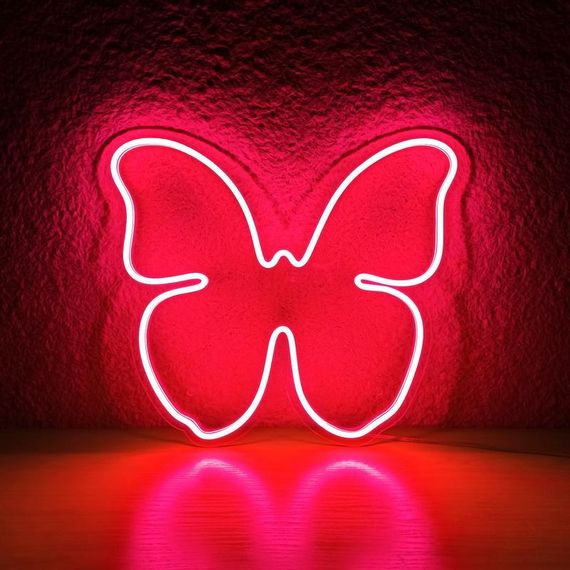 Неоновий світильник Метелик 420х370 acr-n000022 | Зображення 2