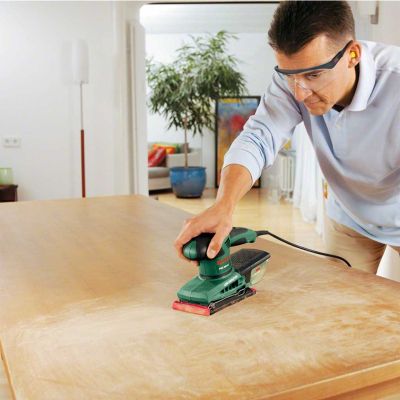 Шлифовальная машина Bosch PSS 200 AC 200Вт, платформа 93x230, 24000 цв/мин, 1.6кг (0.603.340.100) | Зображення 3