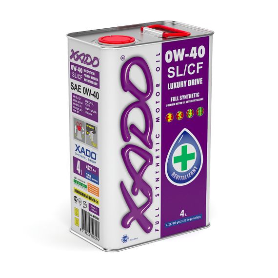 Синтетична олива XADO Atomic Oil SL/CF 0W-40  1л
