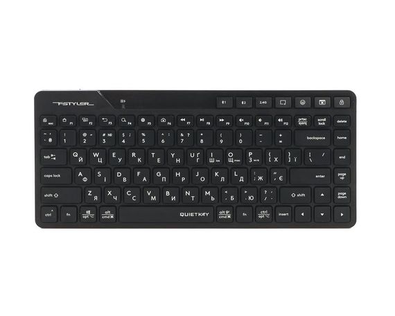 Клавіатура бездротова A4Tech Fstyler FBK26C AS, колір чорний
