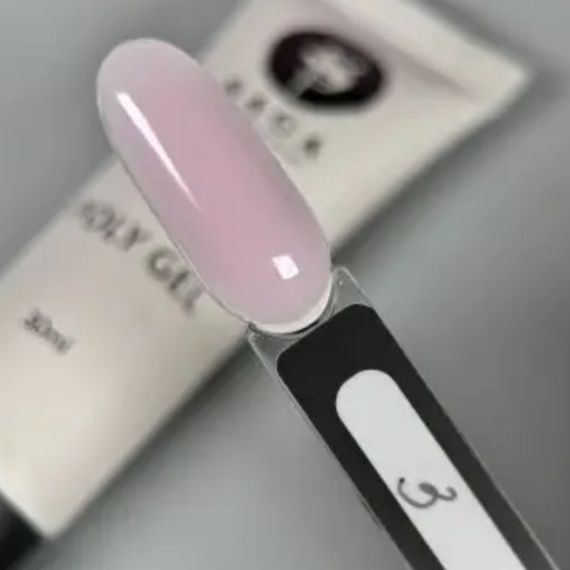 Полигель Saga Poly Gel №03 (молочно-розовый) в тюбику 30мл