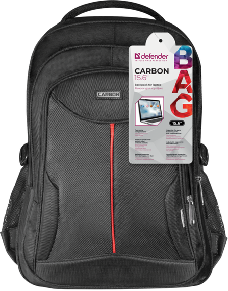 Рюкзак Defender Carbon 15.6" Black (26077) | Зображення 6